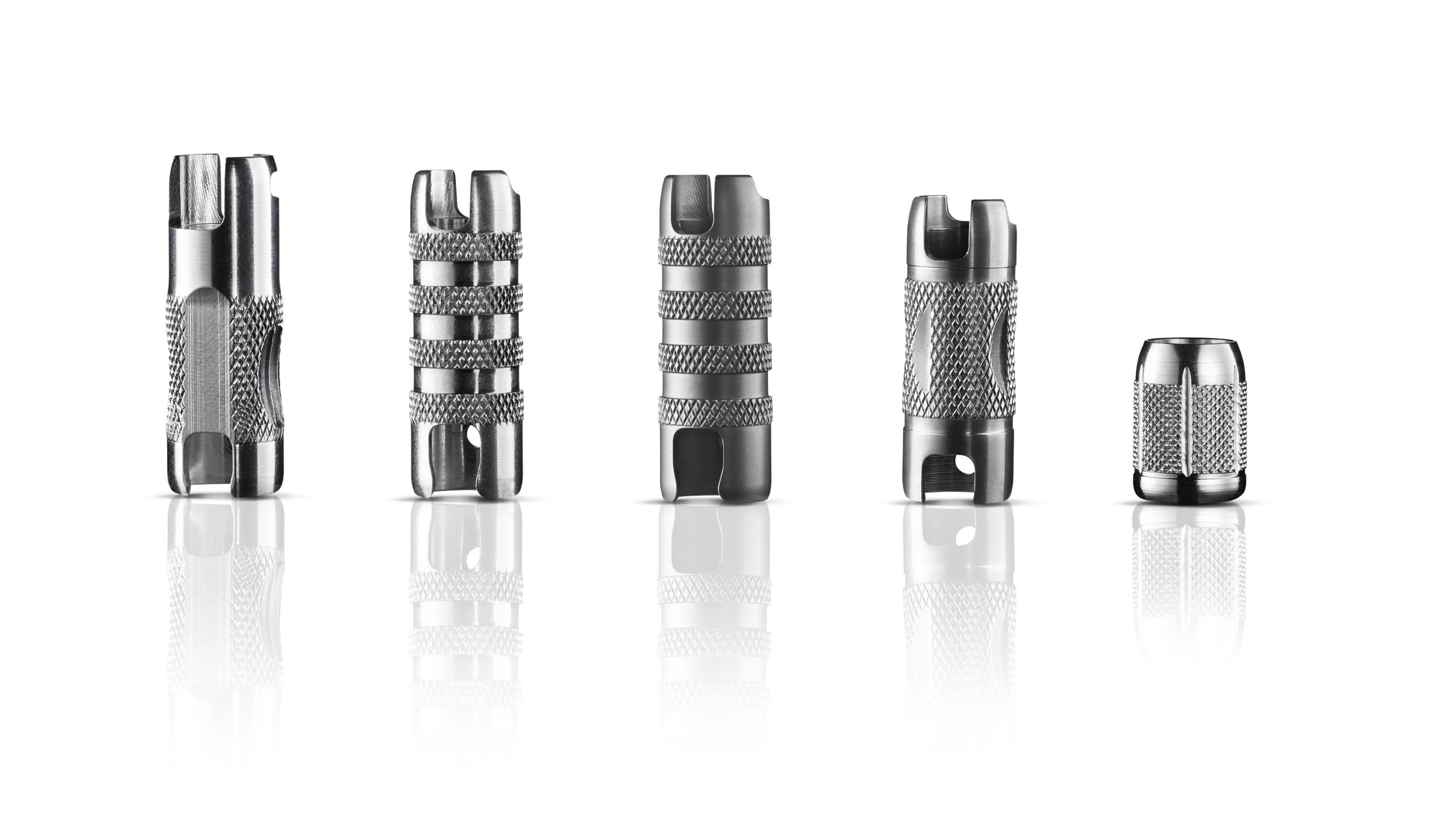 Machined finger for carabiner