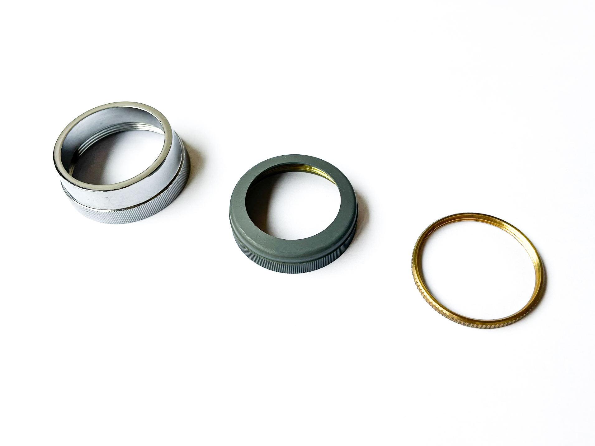 Machined electrical parts and rings